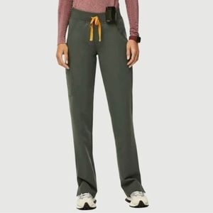 FIGS XS High Waisted Kade Cargo Moss Regular pants